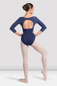 Mirella Zephyr 3/4 Sleeve Leotard