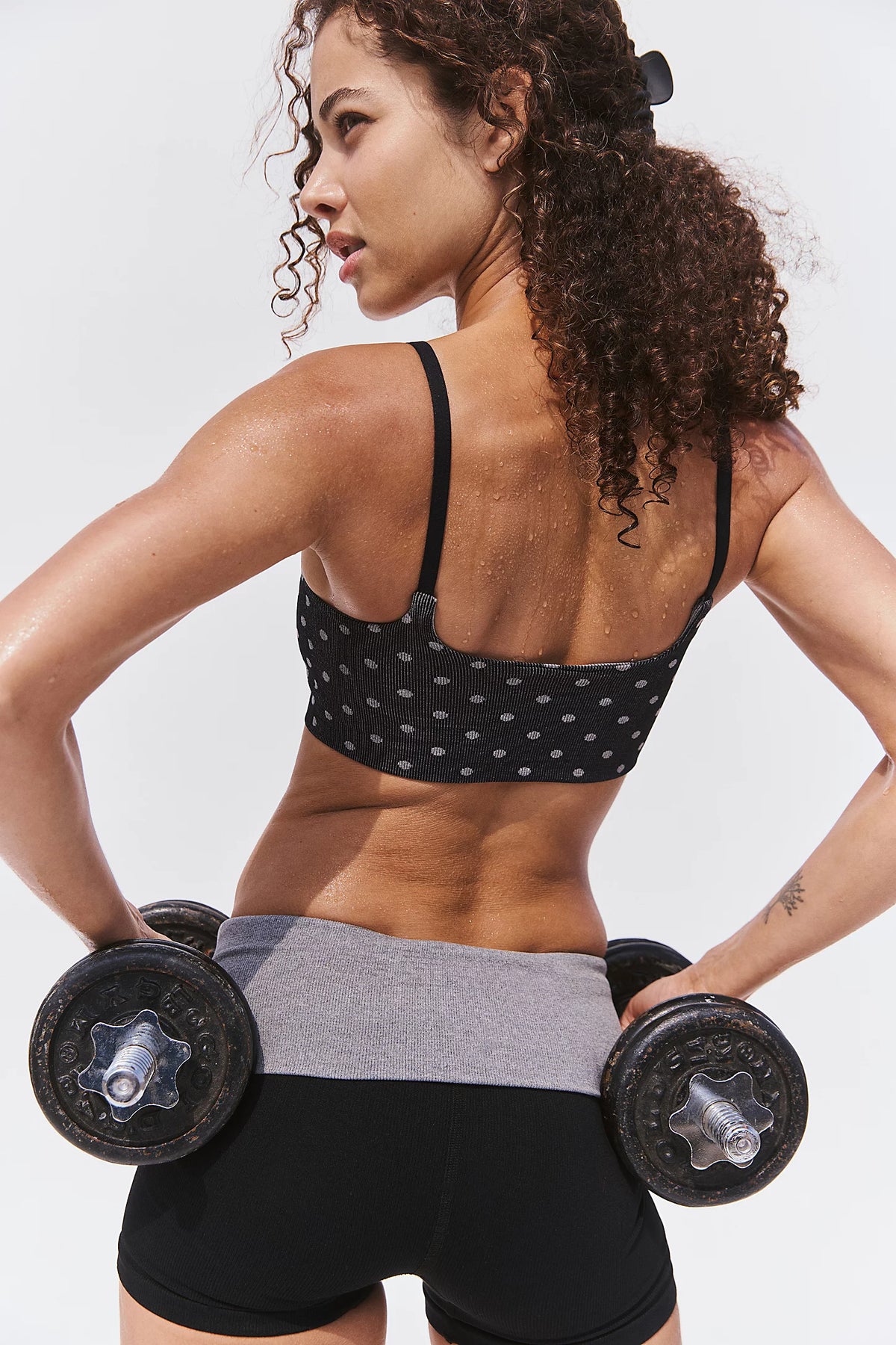 Free People Tighten Up Printed Bra
