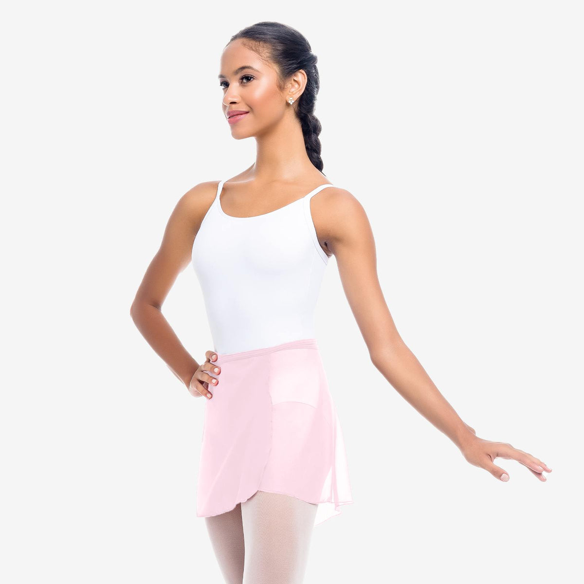 So Danca Longer wrap skirt