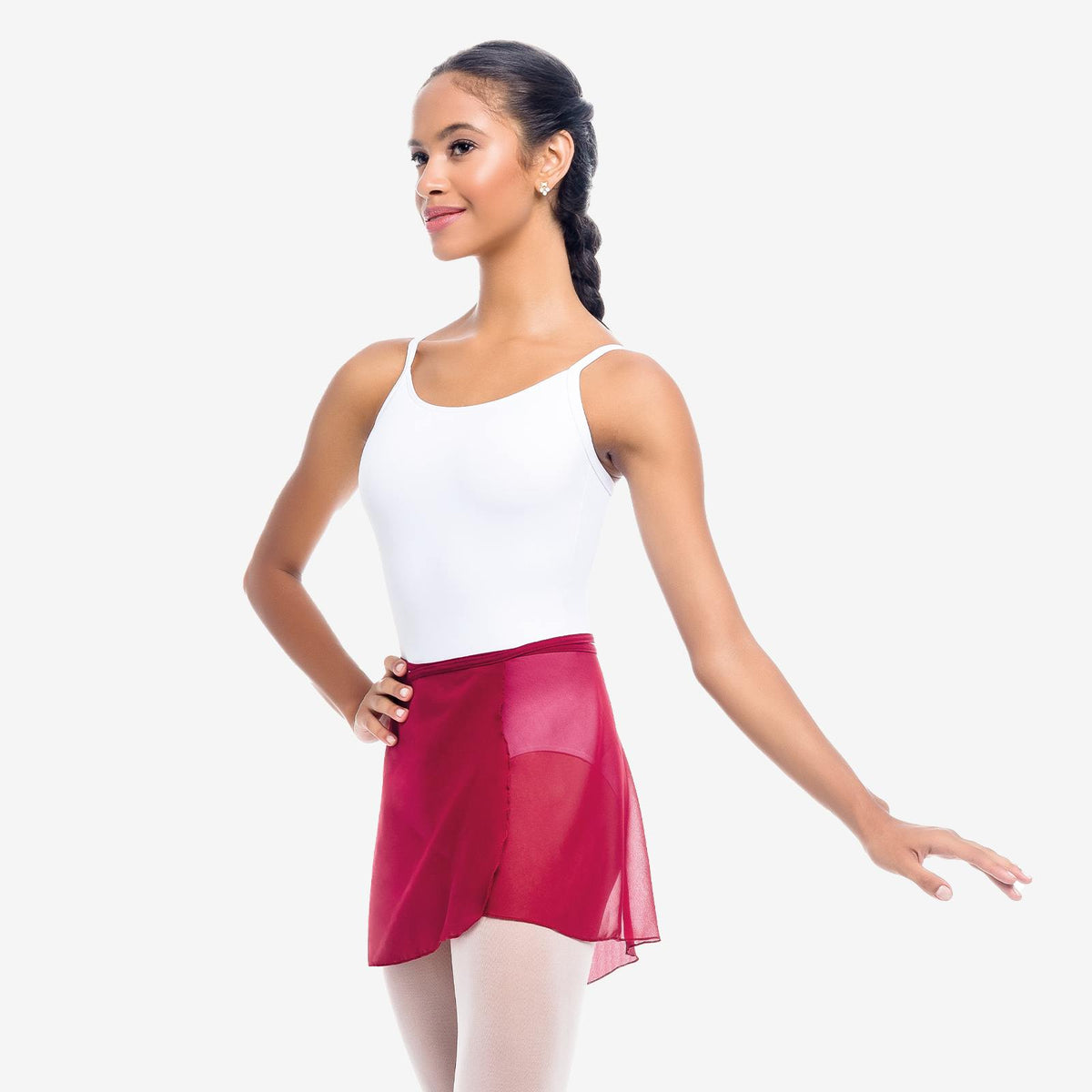 So Danca Longer wrap skirt