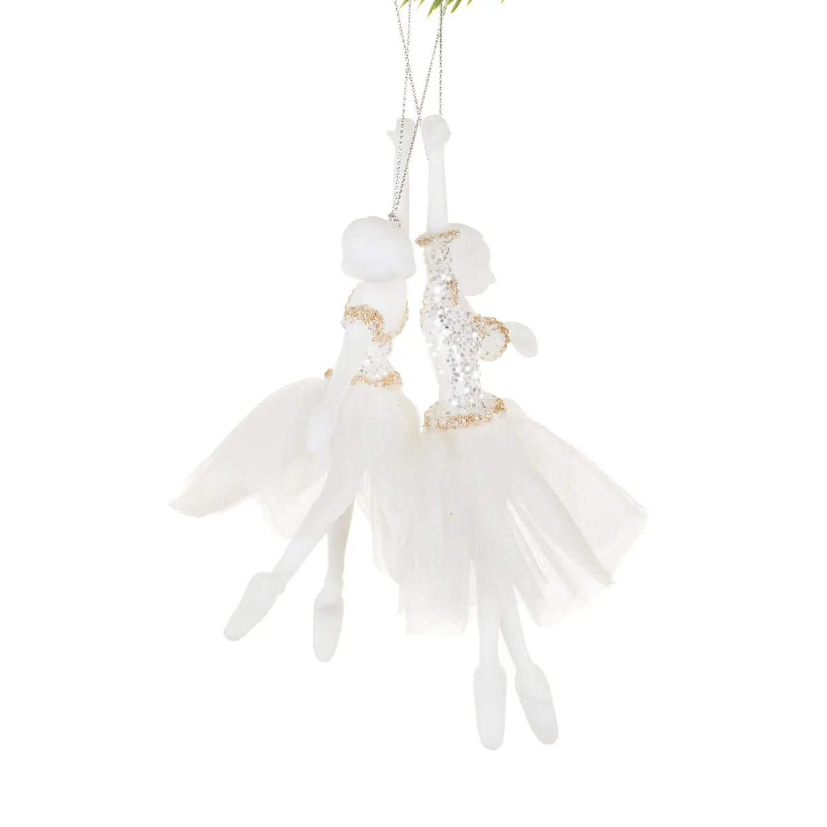 Ballerina Ornaments 2pcs