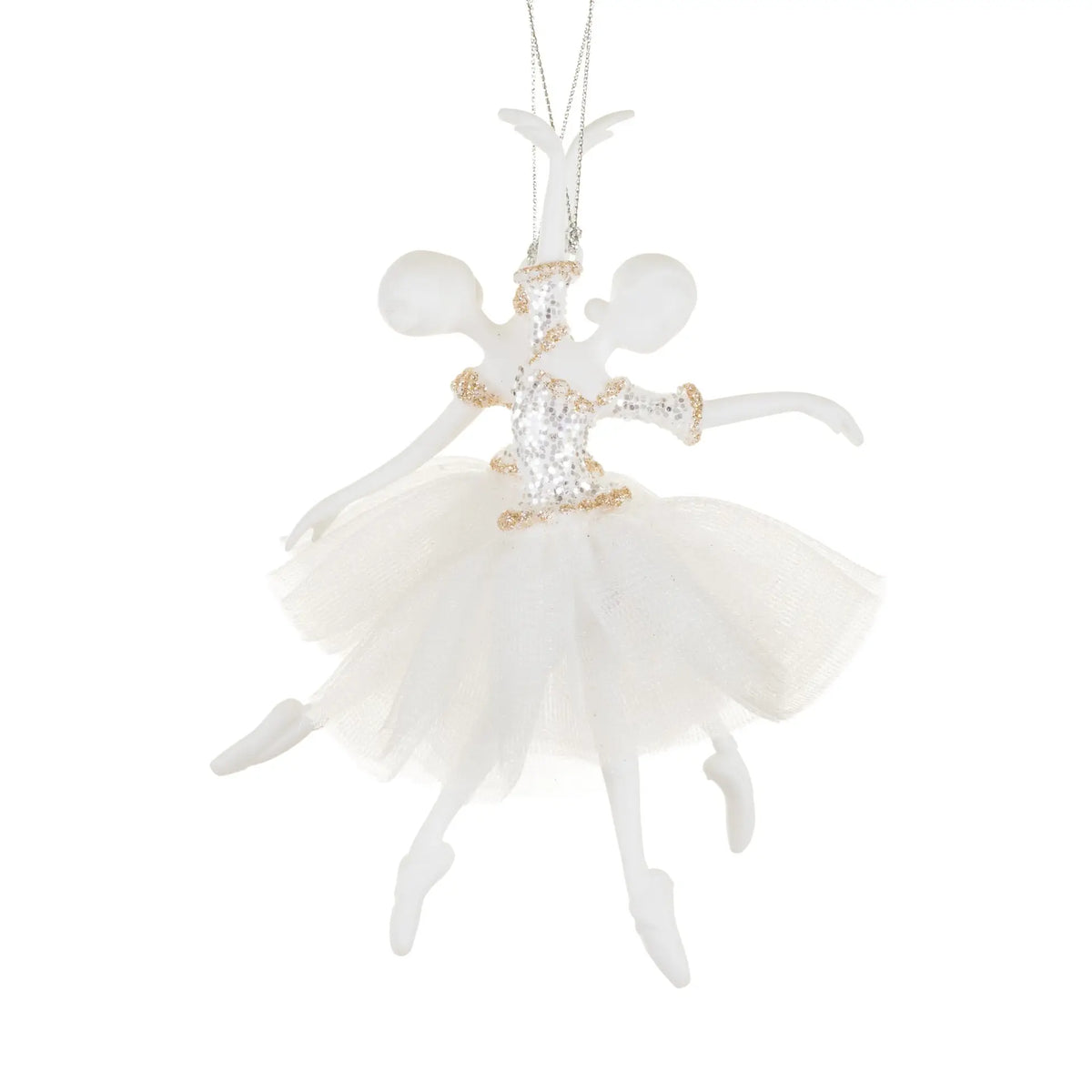 Ballerina Ornaments 2pcs