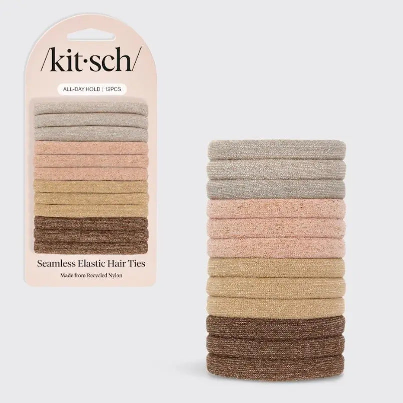 Kitsch Recycled Nylon Glitter Elastics