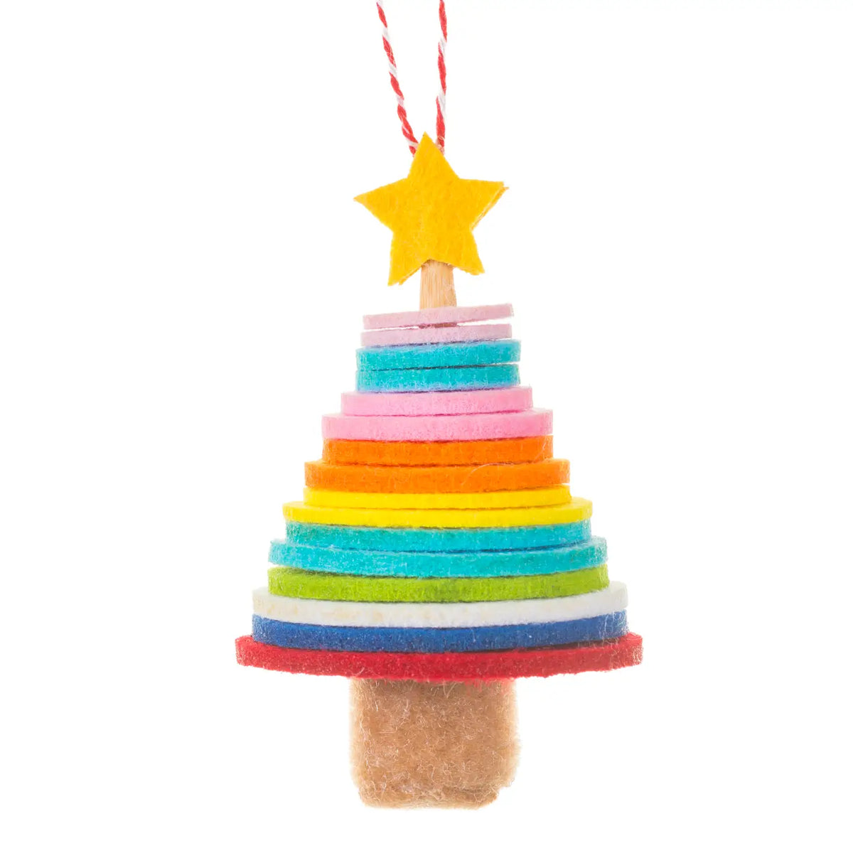 Rainbow Tree Ornament