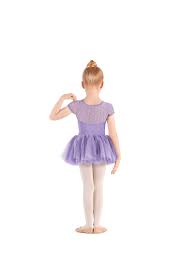 Majesty cap sleeve tutu leotard
