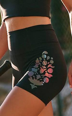 Free People Logo Never Better Bike Short