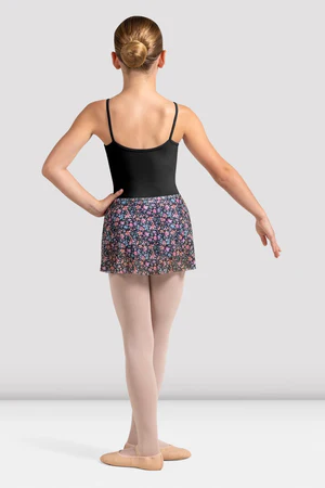 Girls Core Floral Printed Pull On Skirt