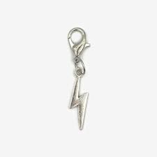 Lightning bolt charm