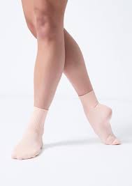 Ribbed Dance Socks