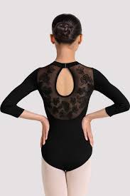 Teen Camellia Embroidered 3/4 sleeve Leo