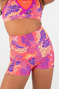 Every Turn Phone Pocket Short Electric Leopard