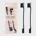 kitsch double sided edge brush/comb 2pc