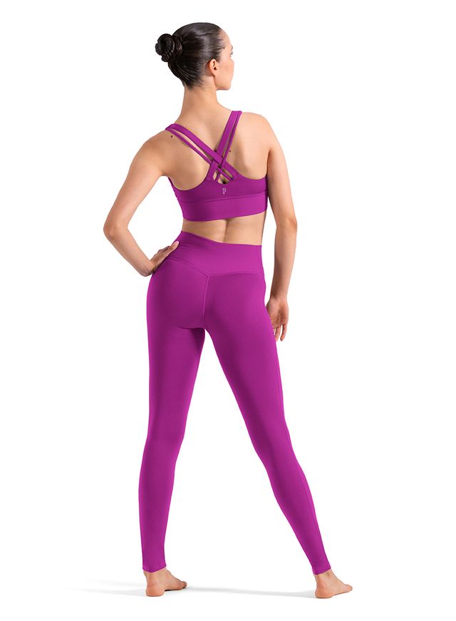 Opulence Adult Ribbed Hem Sports Bra