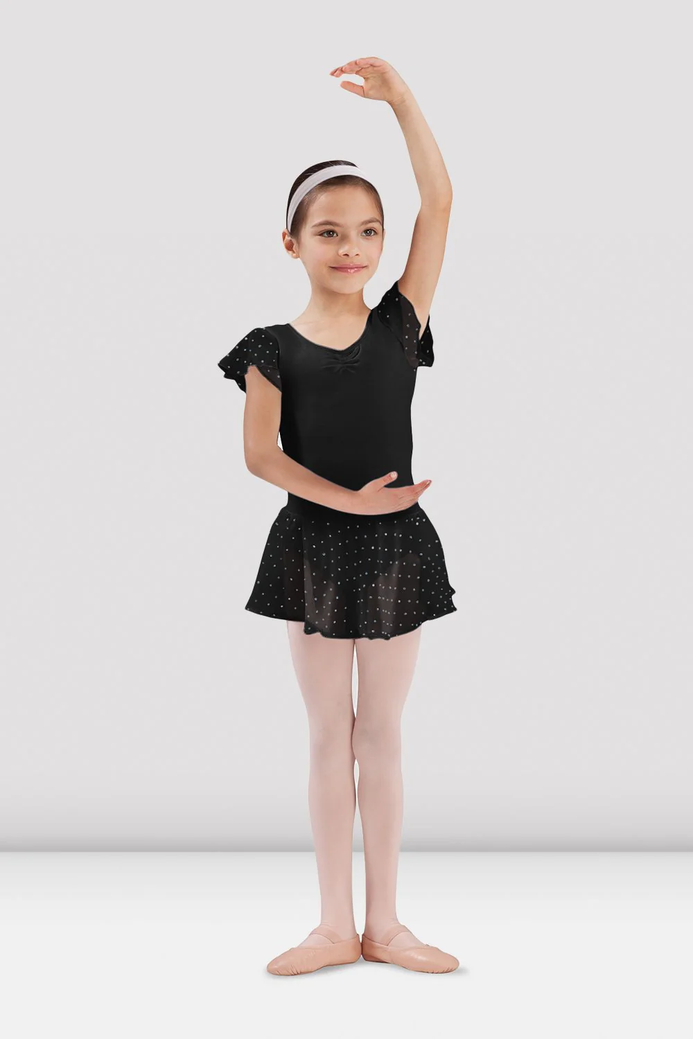 Sequin Georgette Skirt