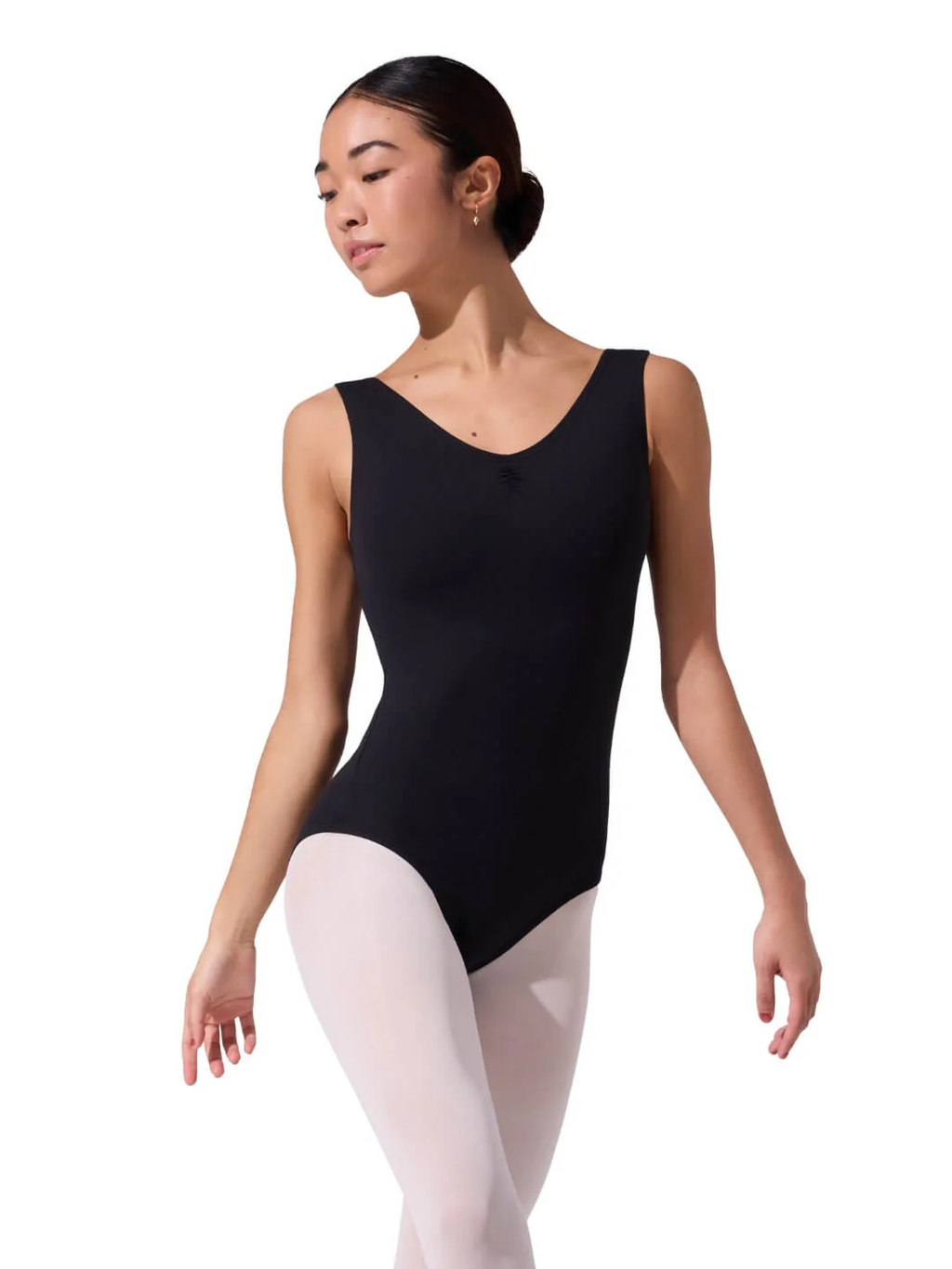 Pinch Front V Neck Leo