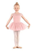Majesty cap sleeve tutu leotard