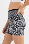Every Turn Zodiac Workout Short Animal Print