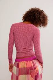 Free People Love letter long sleeve