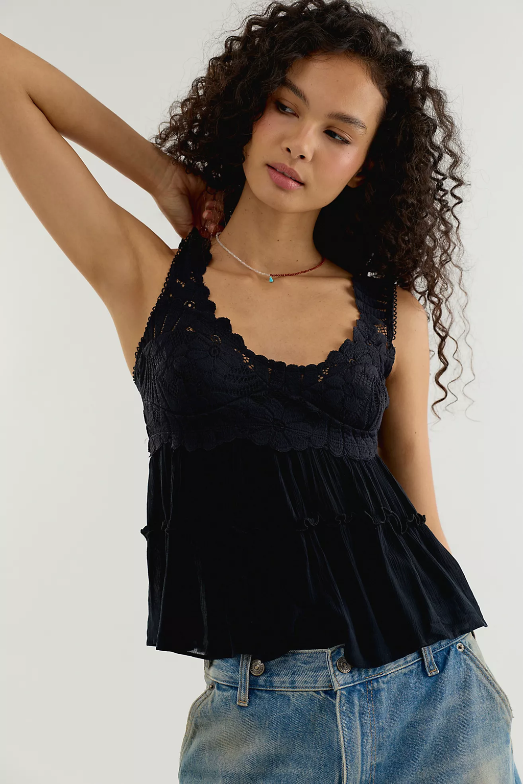Free People Petal Party Top