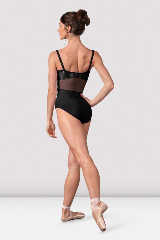 Lumina Mesh Back Tank Leotard