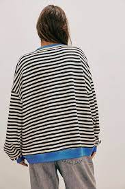 Free people Classic Striped Crew