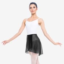 So Danca Longer wrap skirt