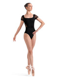 Adult Opulence Velvet Bind Cap Sleeve Leo