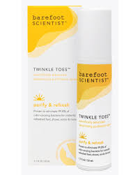 Twinkle toes deodorizing foot spray