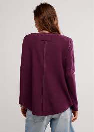 Free People Latte Blues Thermal