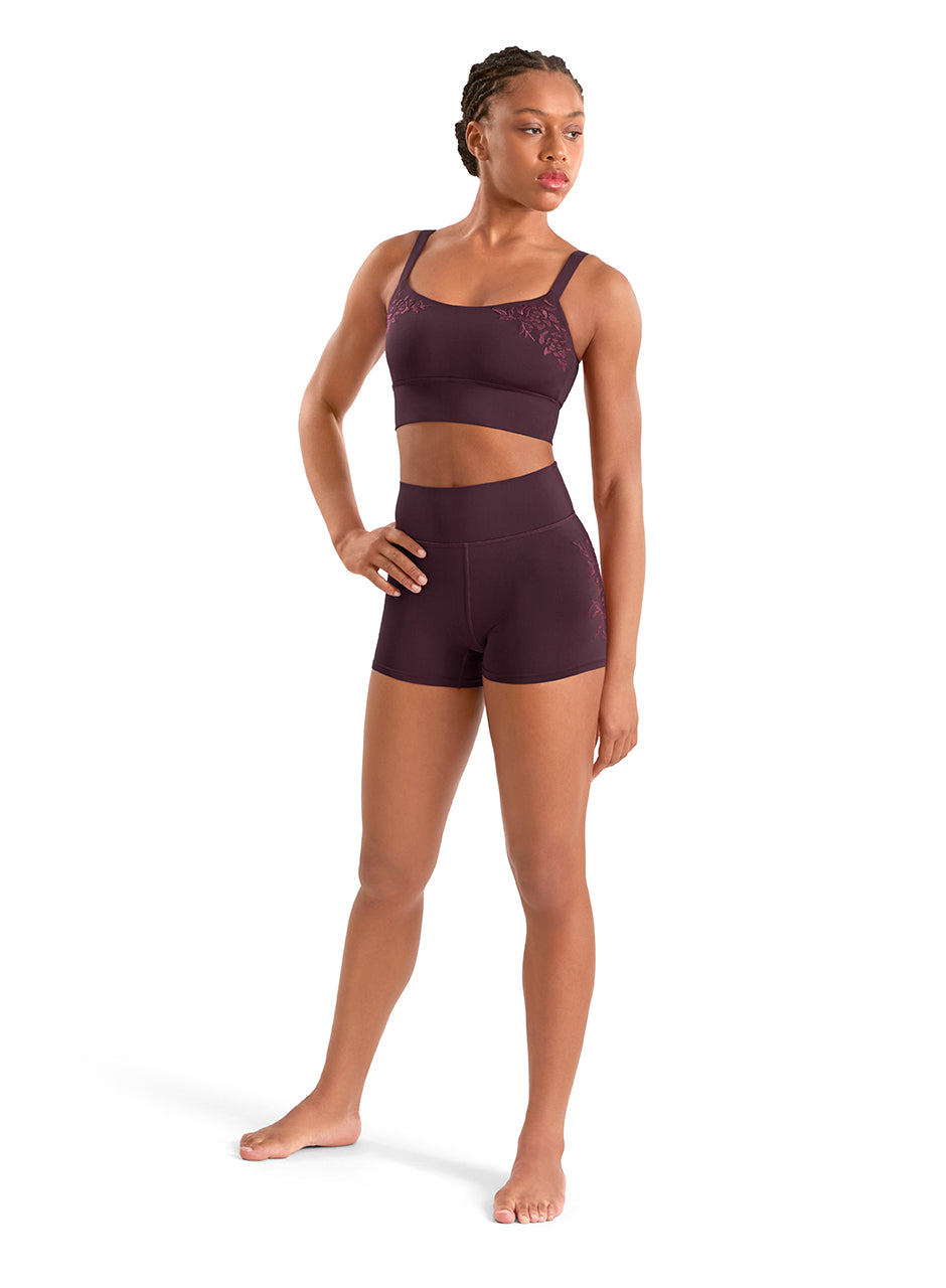 Adagio Embroidered Scoop Neck Cami Top