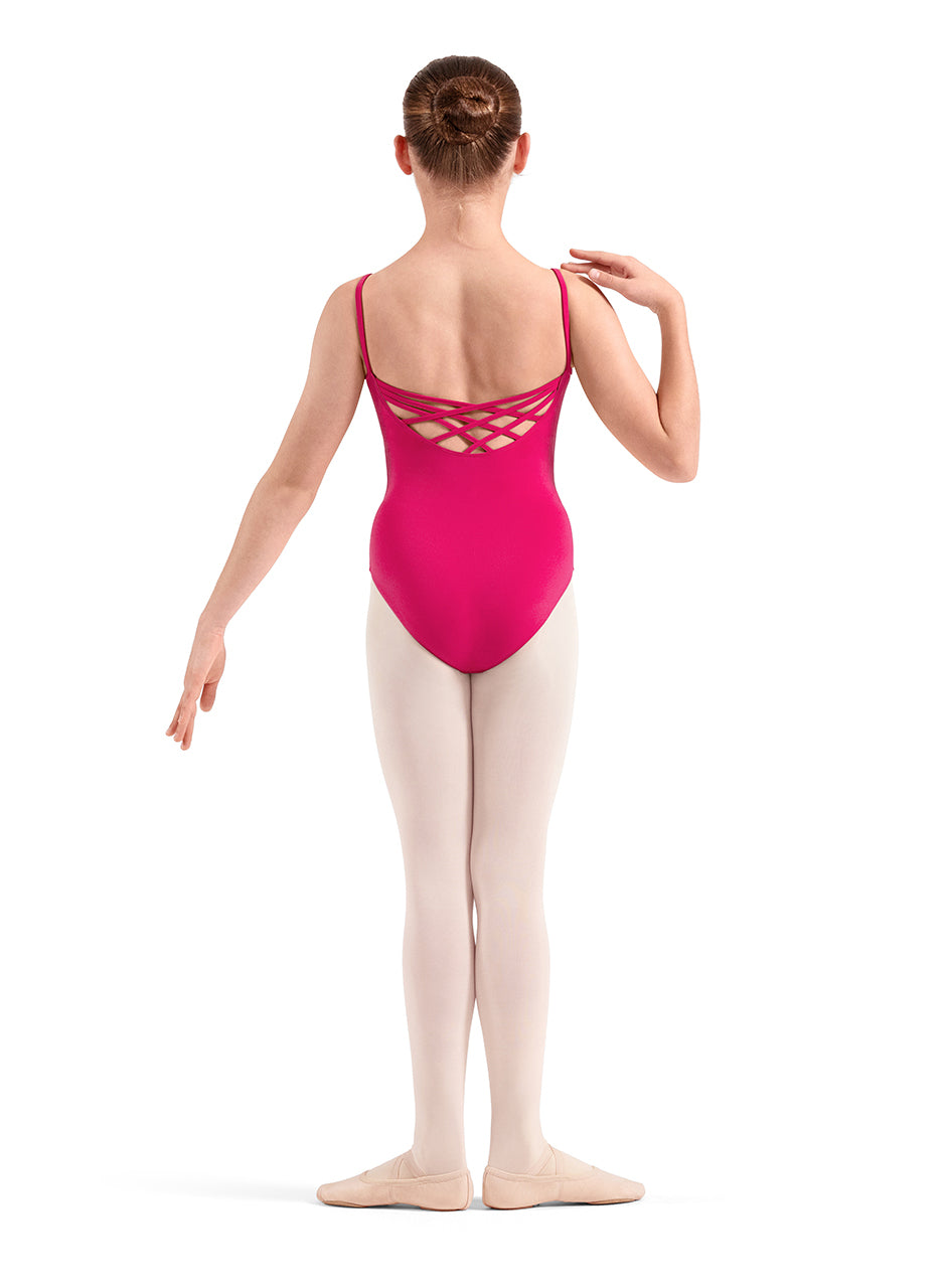 Adagio Teen Embroidered Strappy Back Cami Leo